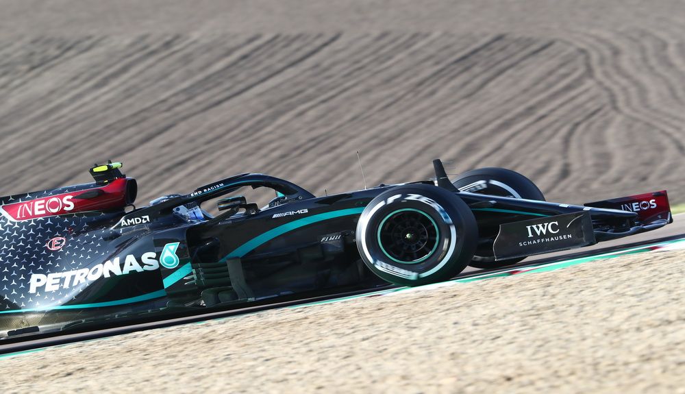 Valtteri Bottas consiguió la pole position en Imola