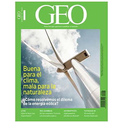 GEO lleva a su portada el dilema de la energía eólica
