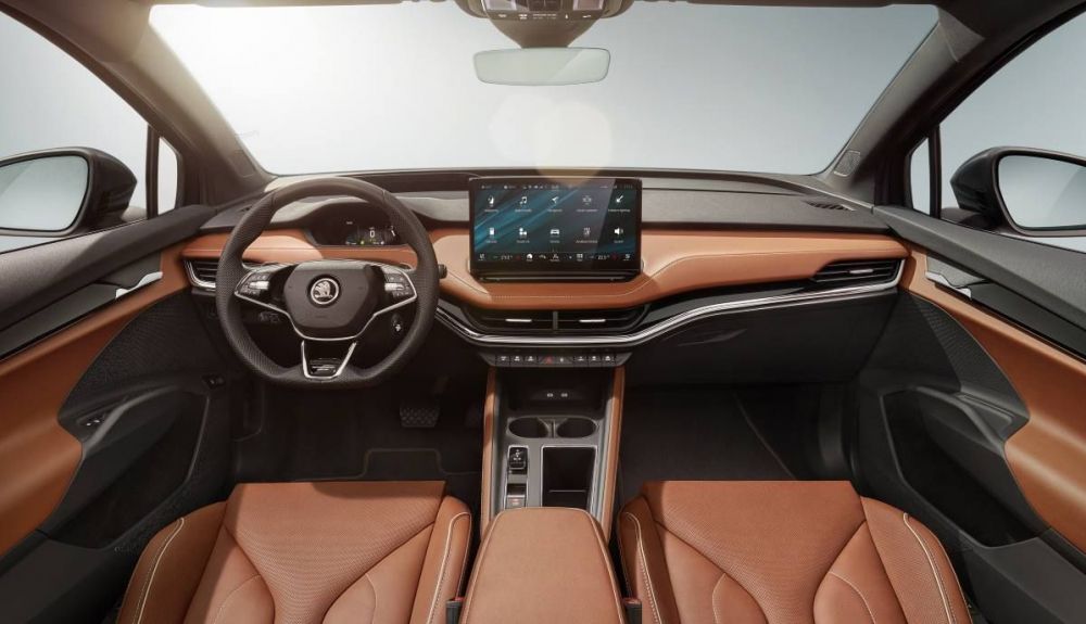 El interior del Skoda Enyaq 2021