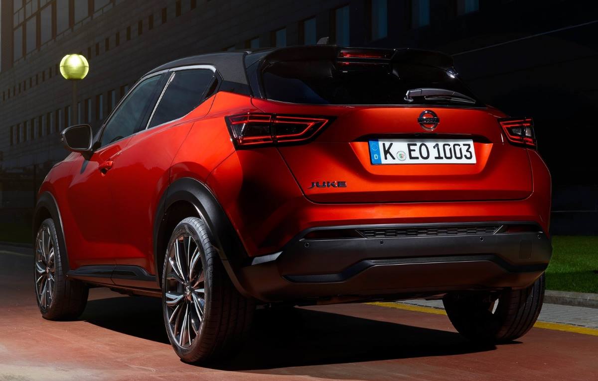 Zona trasera del Nissan Juke 2020