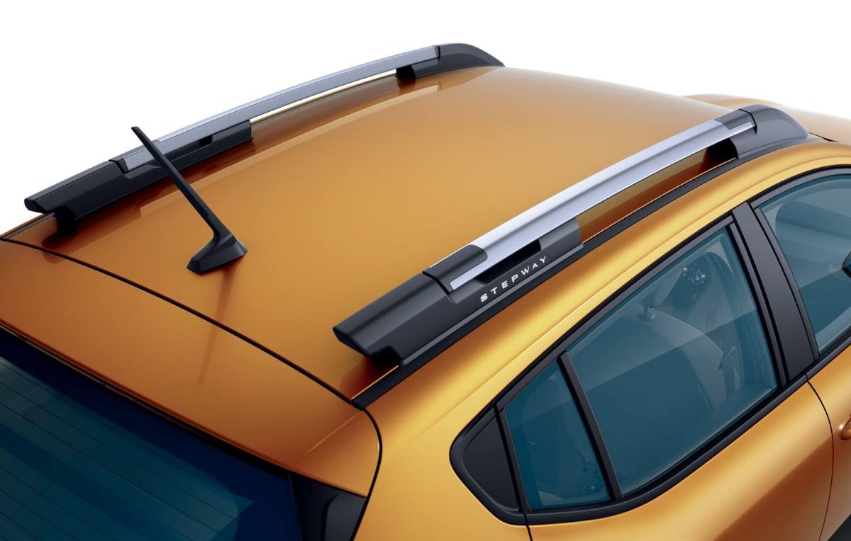 Barras en el techo en el Sandero Stepway 2021