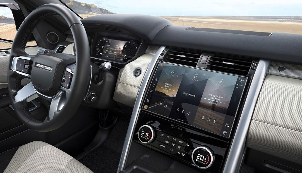 Land Rover sigue apostando por el minimalismo en el interior