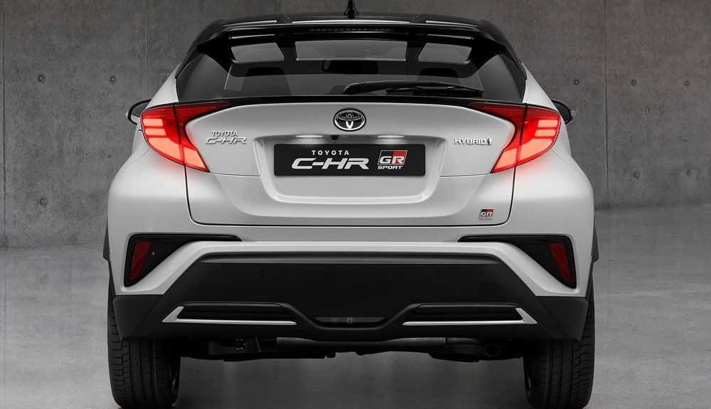El Toyota C HR GR Sport cuenta con nueve combinaciones bitono para la carrocería
