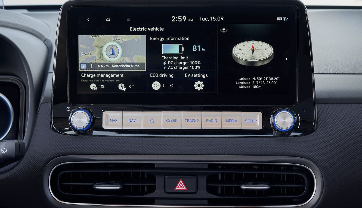 Nuevo Hyundai Kona Eléctrico 2021.