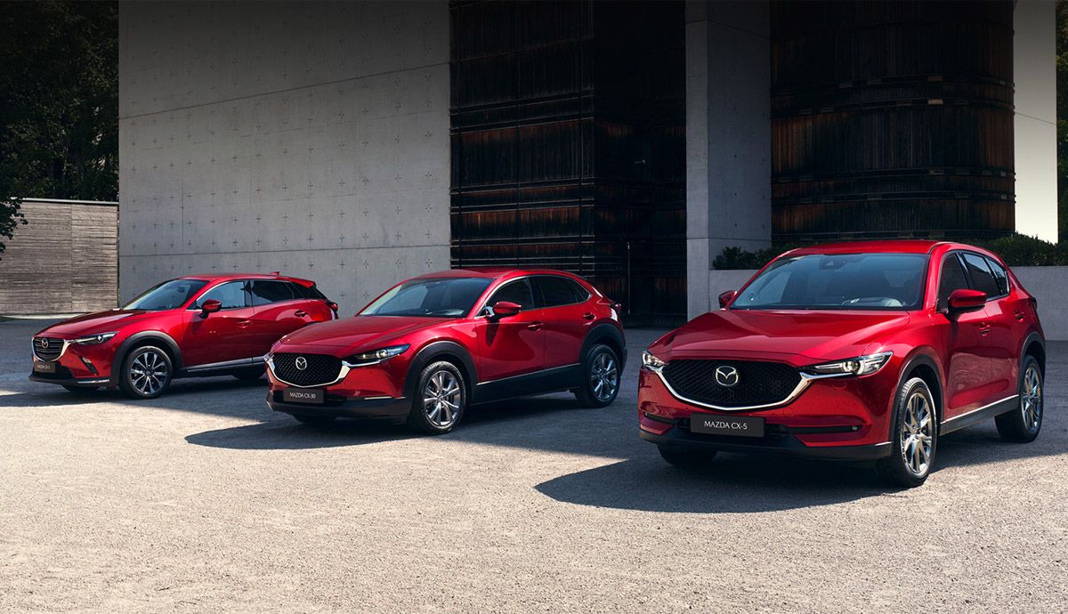 Calidad, variedad y tecnología en la gama SUV de Mazda.