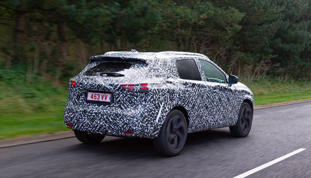 Nissan Qashqai prototype.