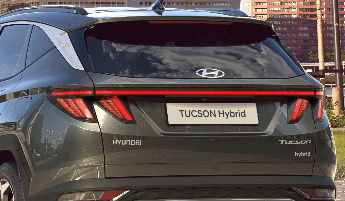 Al detalle, la zona posterior del nuevo Hyundai Tucson