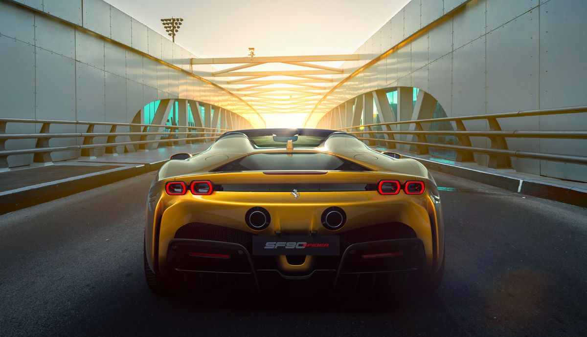 Ferrari SF90 Spider.