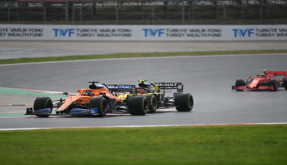 Sainz delante de Ocon y Leclerc en la calificación (FIA/F1)