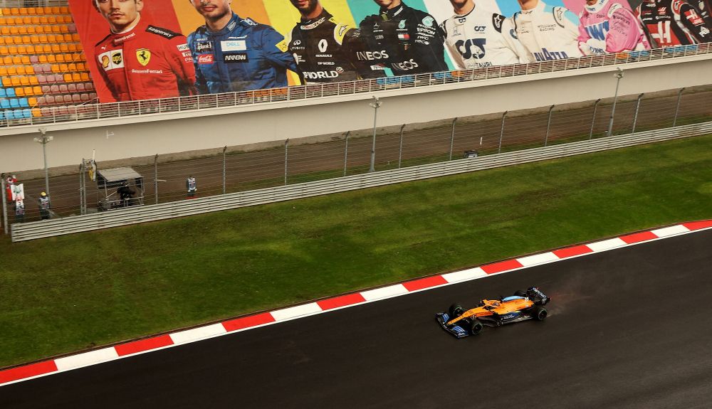 Sainz cruzó la meta quinto Sainz cruzó la meta quinto