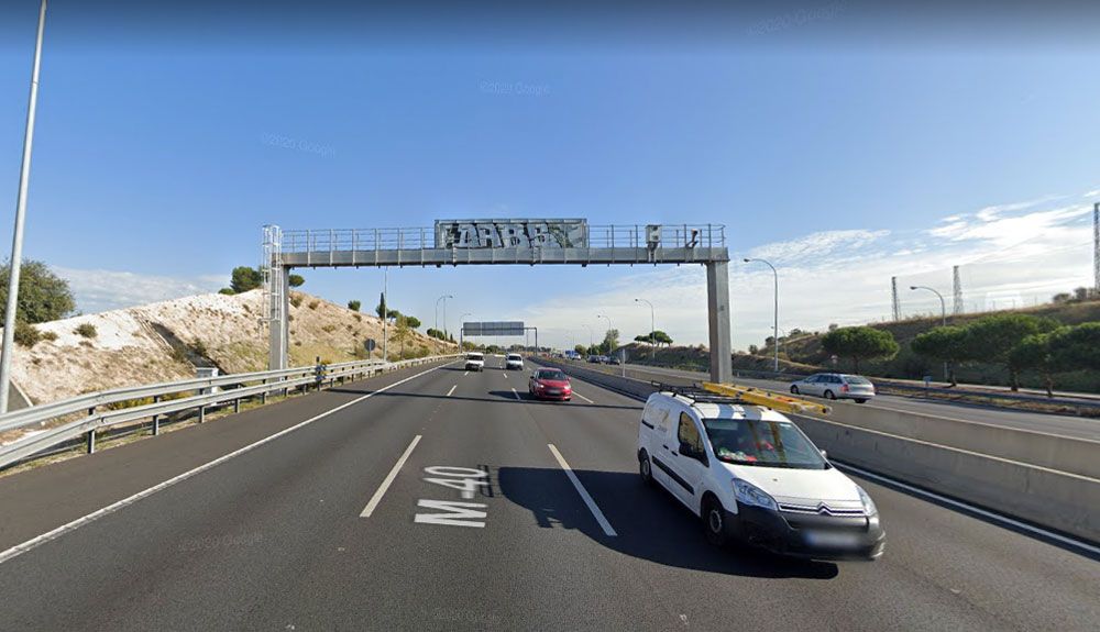 Madrid, M 40 km 52,7