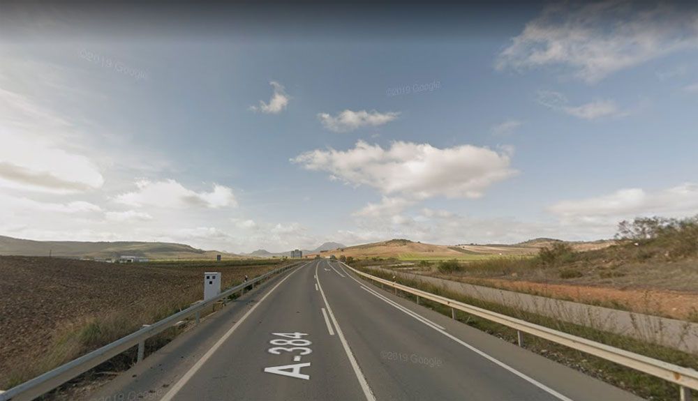 Málaga, A 384 km 89,6