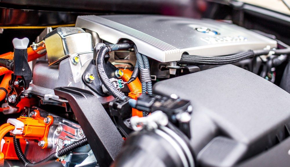Motor de Toyota Mirai.