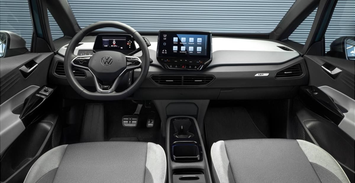 Imagen panorámica del interior del VW ID.3