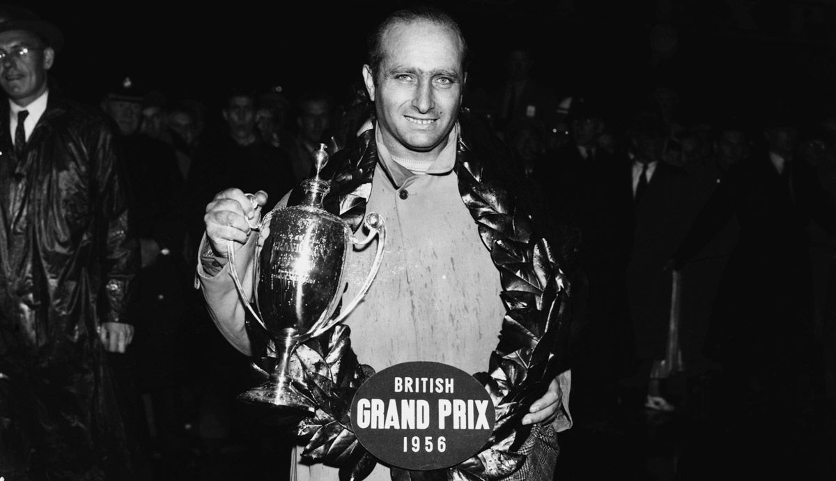 Juan Manuel Fangio, campeón en 1951, 1954, 1955, 1956 y 1957.