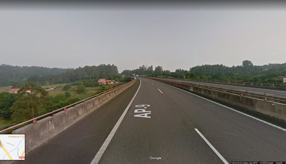 AP-9 (entre Ferrol y la frontera de Portugal): 2048