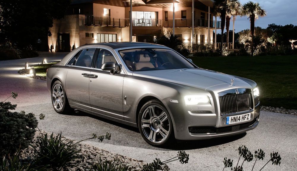Como buen británico, David Beckham tiene un Rolls Royce Ghost