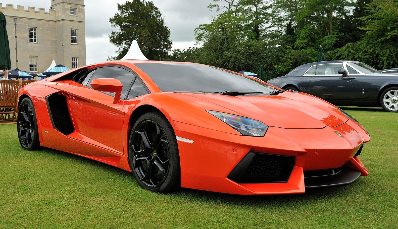 Cristiano Ronaldo se dejó ver por Madrid con su Lamborghini Aventador