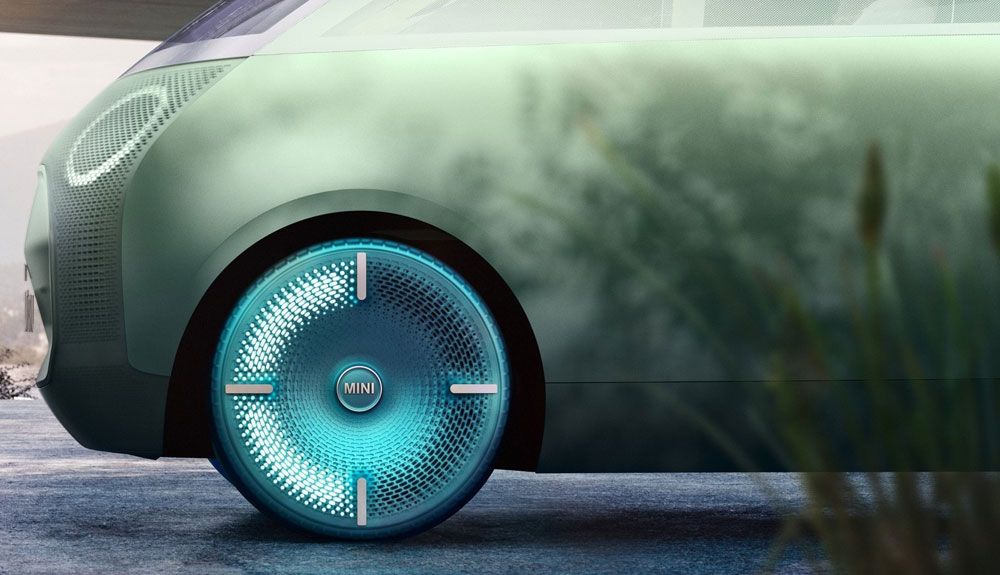 Todo el entorno del Mini Vision Urbanaut cuenta con luces exteriores
