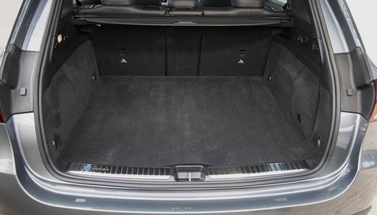 Mercedes GLE 350 de híbrido plug in y diésel y su maletero