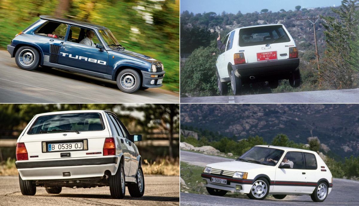 Los mejores coches GTI y de la EGB, que tienes que conducir al menos una vez en la vida.
