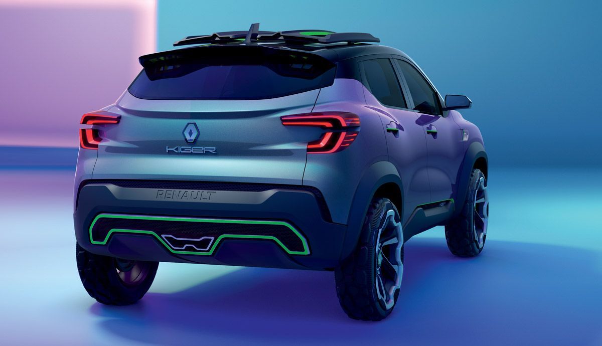 Renault Kiger concept car. Renault Kiger concept car.