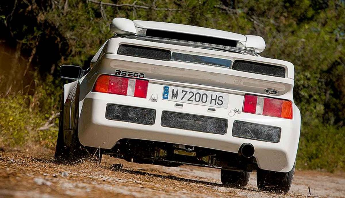 El Ford RS200 no se pudo homologar hasta febrero de 1986