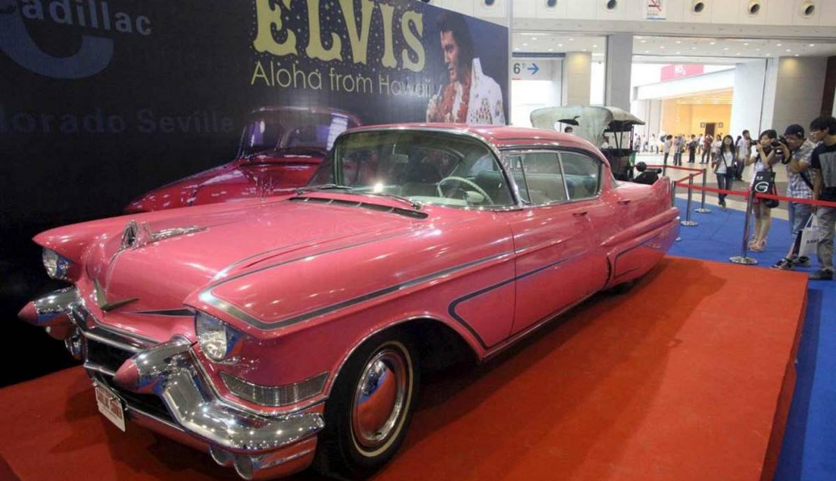 El célebra pink Cadillac de Elvis Presley