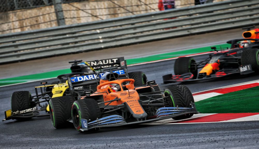 Carlos Sainz durante la pasada carrera del GP de Turquía