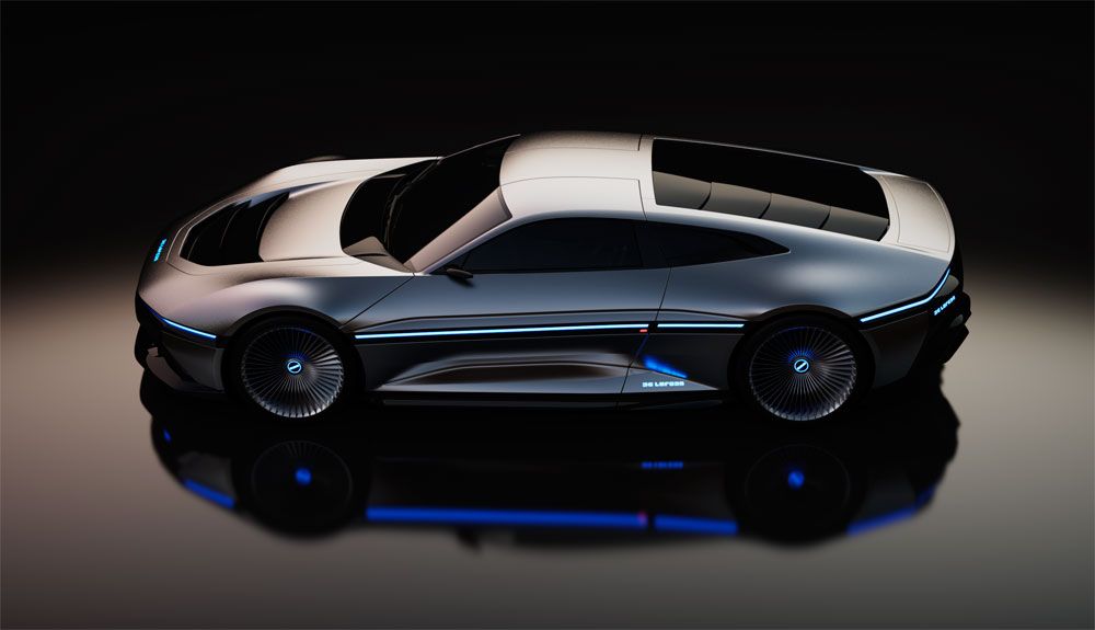 El DeLorean MC12 es tan espectacular como su original