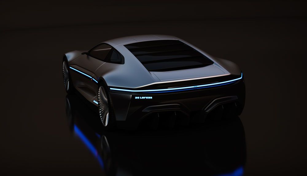 El DeLorean MC12 podría ser completamente autónomo
