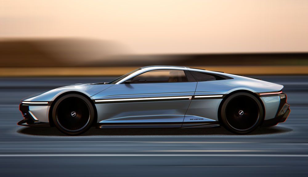 En el DeLorean MC12 han primado las líneas futuristas y deportivas