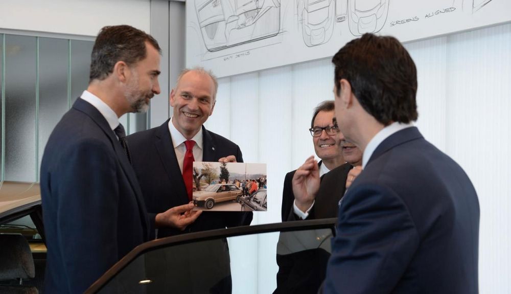 El Seat Ibiza de Felipe VI está guardado en el museo de la marca