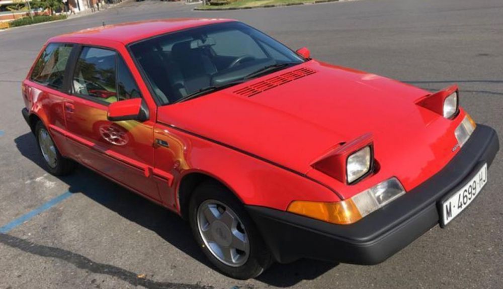 El Volvo 480 ES Coupé de Felipe VI tenía 110 CV