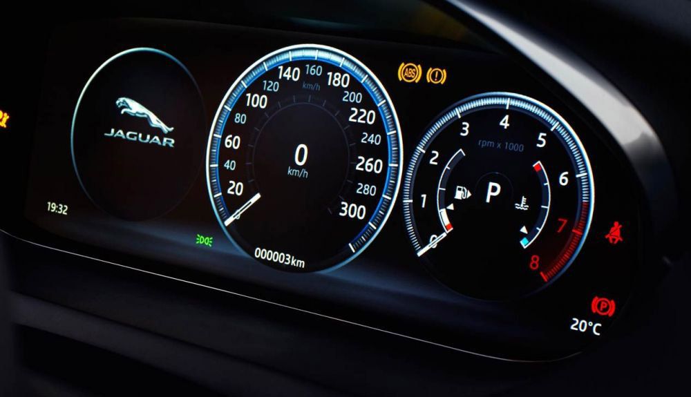 Interior del Jaguar E-PACE.