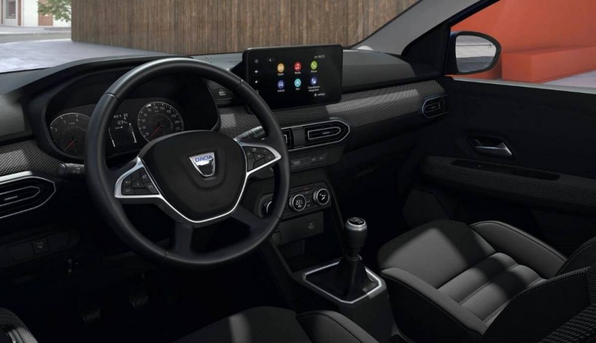 El interior del Dacia Sandero III