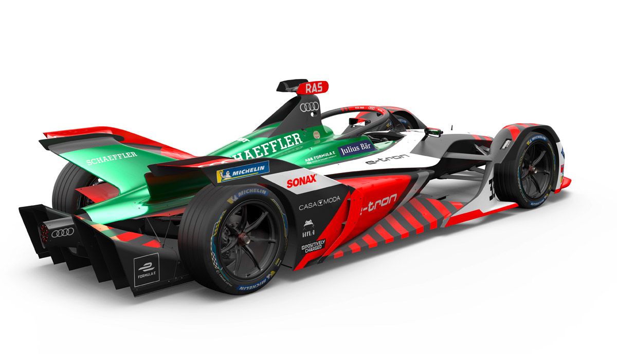 Nuevo Audi e-tron F07 para el Mundial de Fórmula E.