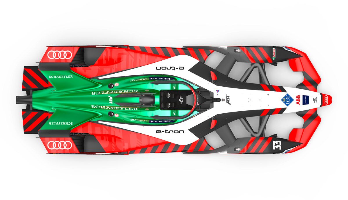 Nuevo Audi e-tron F07 para el Mundial de Fórmula E.