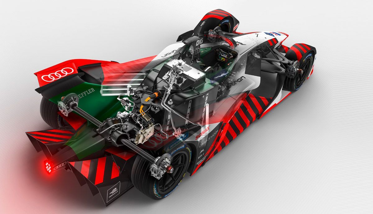 Nuevo Audi e-tron F07 para el Mundial de Fórmula E. Nuevo Audi e-tron F07 para el Mundial de Fórmula E.