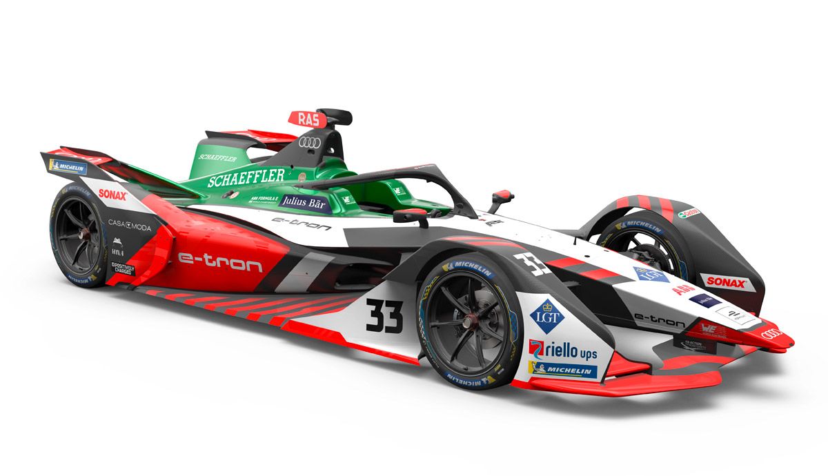 Nuevo Audi e-tron F07 para la temporada 2020/2021 de la Fórmula E.