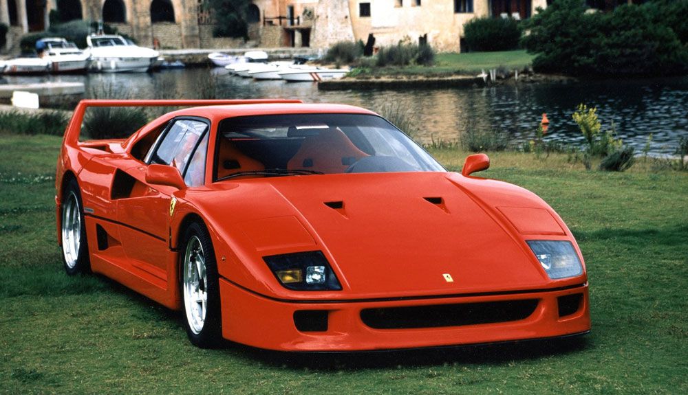 El Diego pidió que su Ferrari F40 fuera en color negro, pero desde Maranello se negaron