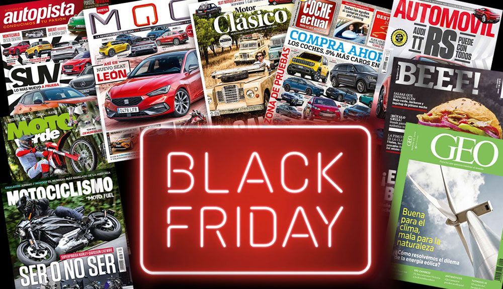 Todas las publicaciones de Motorpress Ibérica con ofertas en Black Friday Todas las publicaciones de Motorpress Ibérica con ofertas en Black Friday