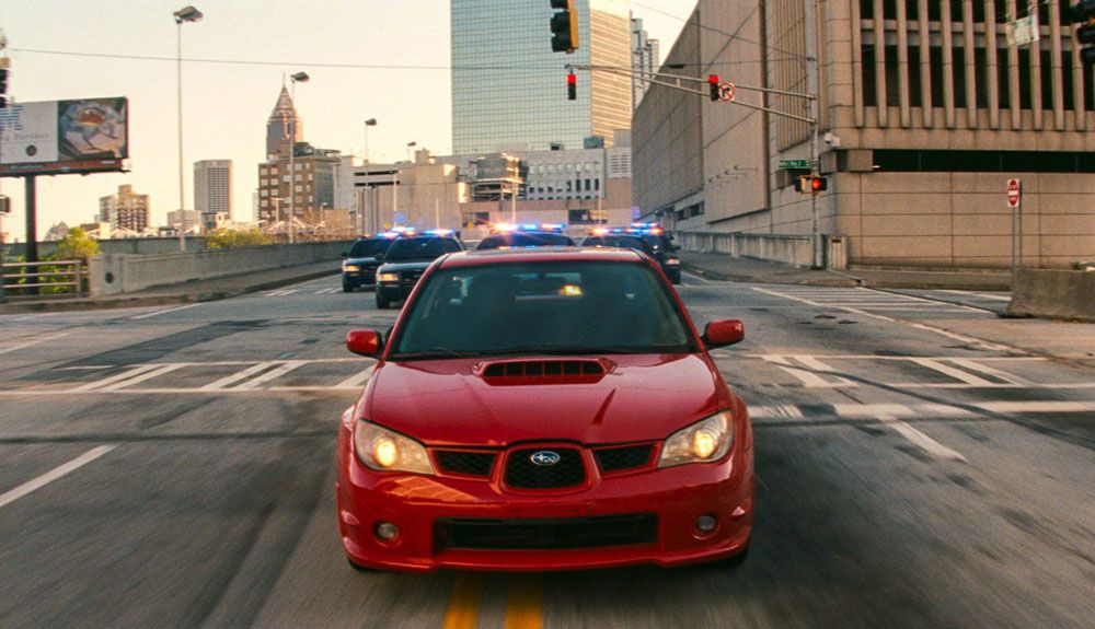 Baby Driver (2017) Las persecuciones con este Subaru Impreza son de las más espectaculares de los últimos años