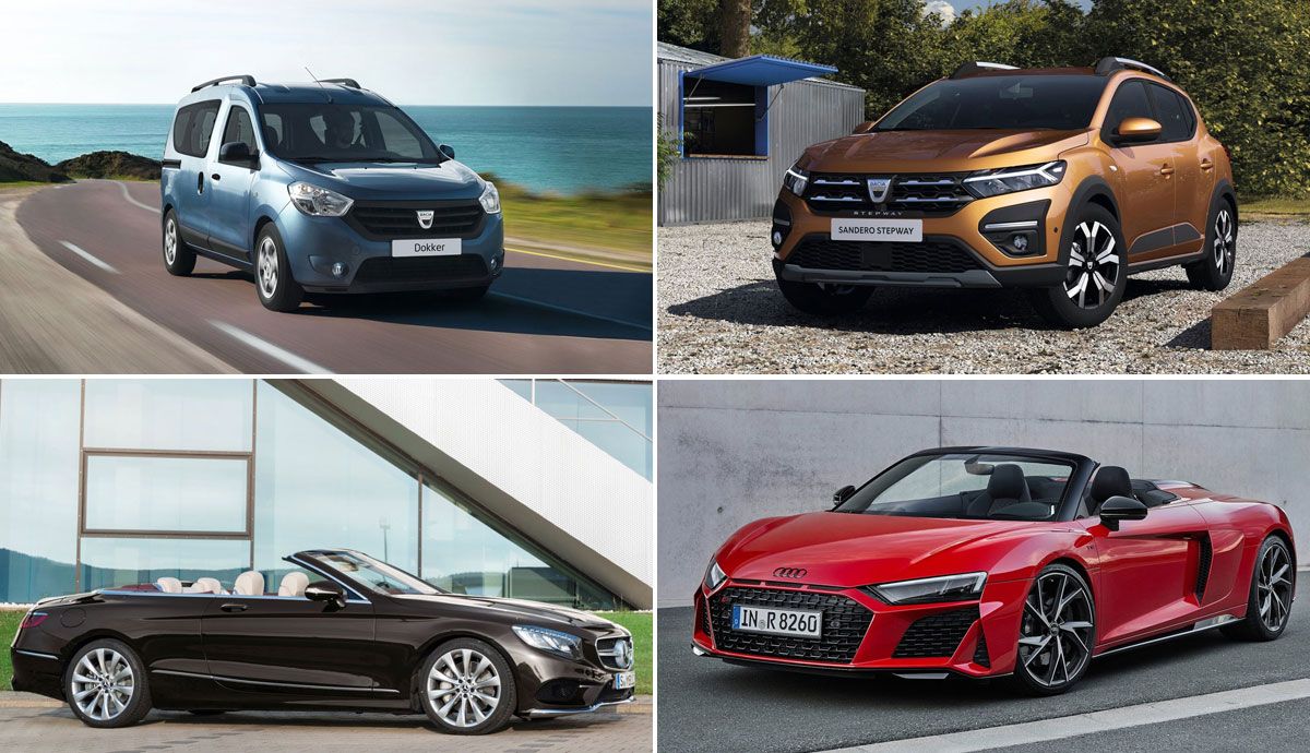 Estos son los coches más caros y más baratos en función de su potencia