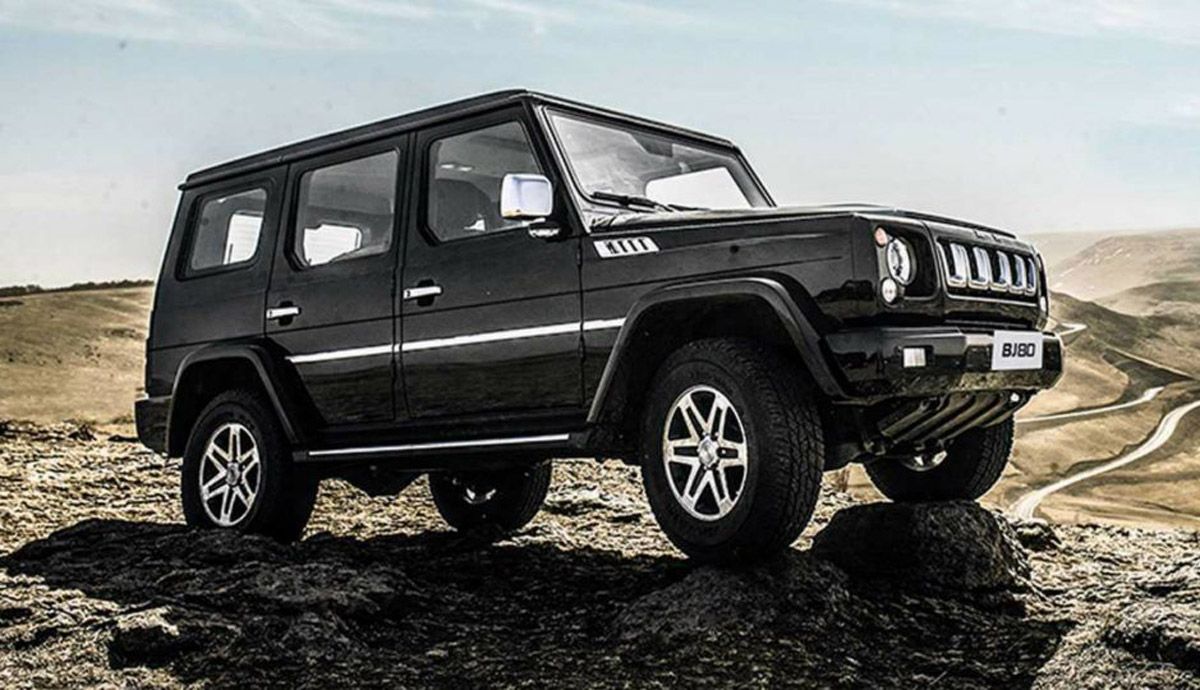 BAIC BJ80, una réplica del Mercedes Clase G.