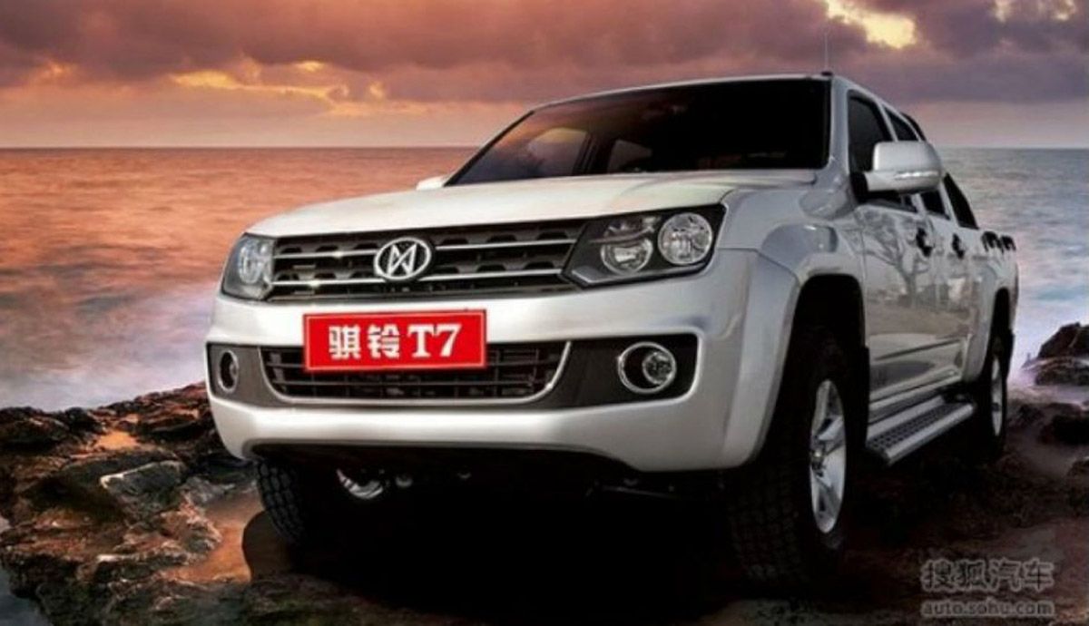 Jiangling T7, la "versión" china del Volkswagen Amarok.