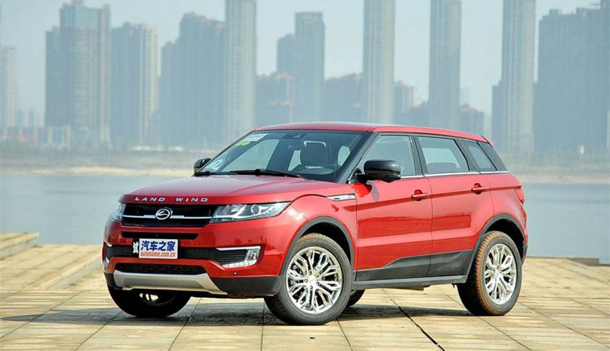 Landwind X7, una copia (mucho más barata) descarada del Range Rover Evoque.