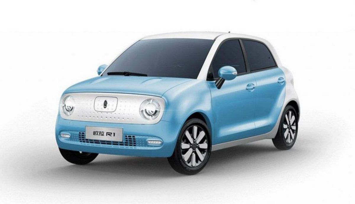 Ora R1... poco tiempo han tardado en plagiar el Honda e eléctrico.