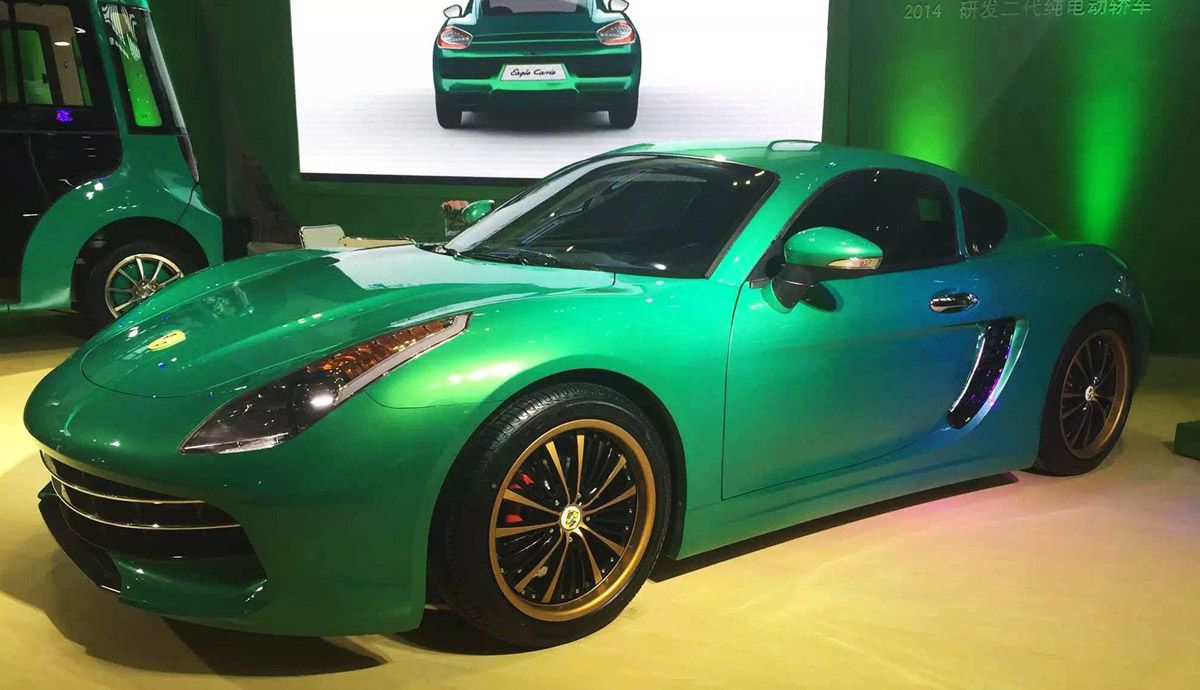 Suzhou Eagle Carrie, el Porsche Cayman chino... ¡descarado!