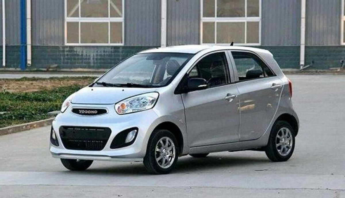 Yogomo 330, inspirado en el antiguo Kia Picanto.